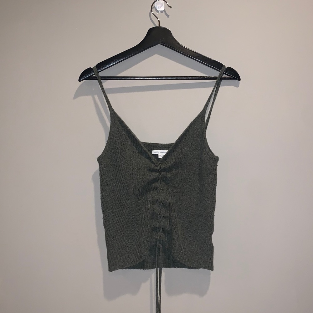 American Eagle Medium Army Green Tank